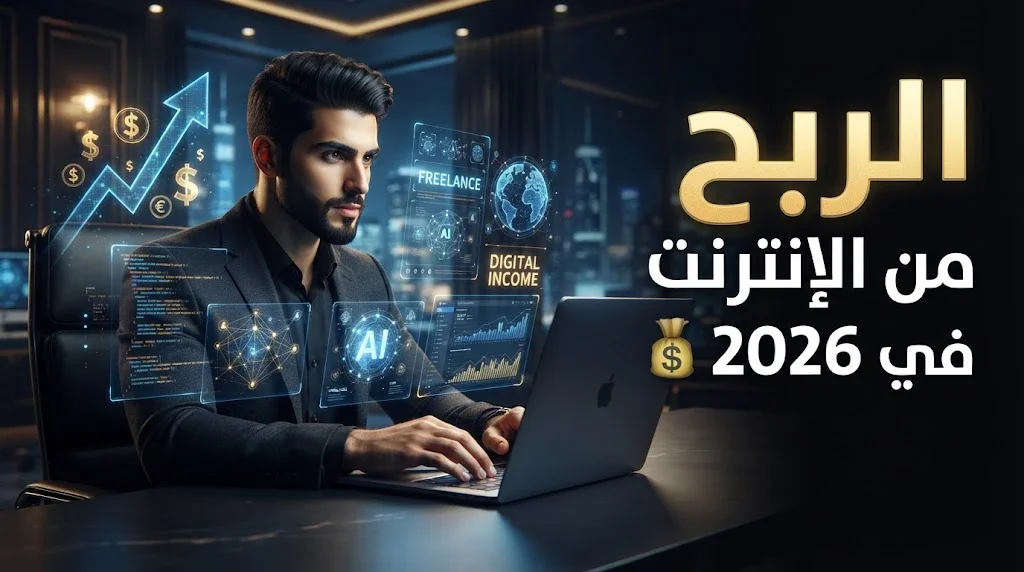 image about الربح من الإنترنت في 2026: كيف تحوّل مهارتك إلى مصدر دخل حقيقي؟