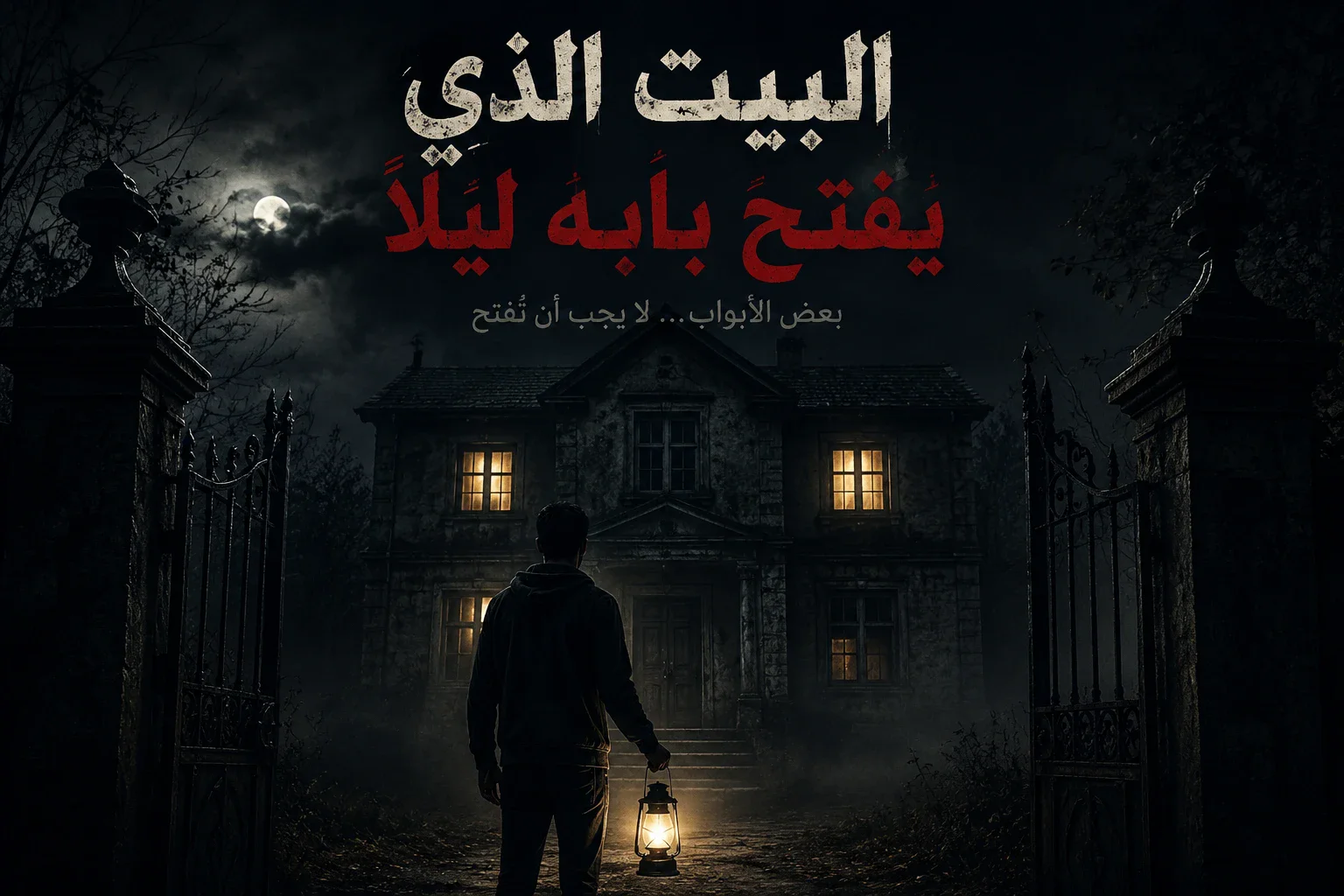 image about البيت الذي يفتح بابه ليلًا