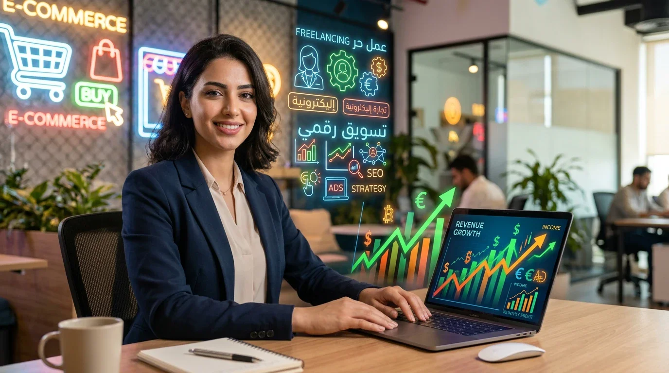 image about الربح من الإنترنت.. أفضل الطرق لزيادة دخلك وبناء مصدر دخل حقيقي