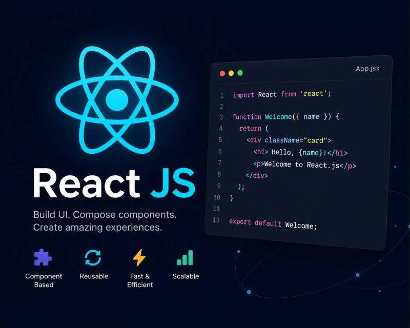 image about ليه الـ Front-End مش مجرد كتابة كود؟ 7 حاجات فهمتها بعد ما بدأت أتعلم React