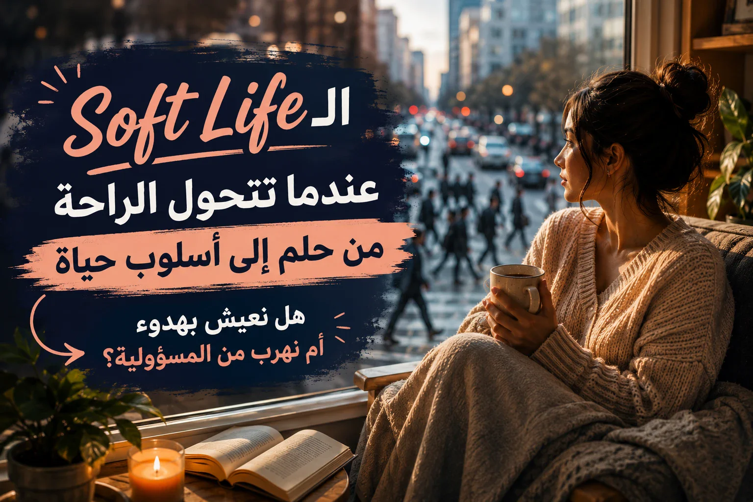 image about الـSoft Life.. عندما تتحول الراحة من حلم إلى أسلوب حياة: هل نعيش بهدوء أم نهرب من المسؤولية؟