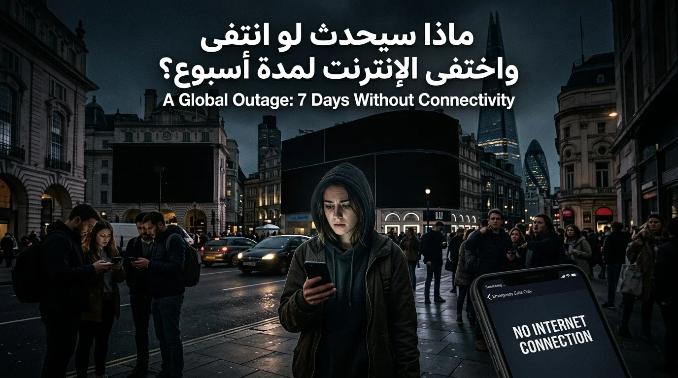 image about ماذا سيحدث لو اختفى الإنترنت لمدة أسبوع؟