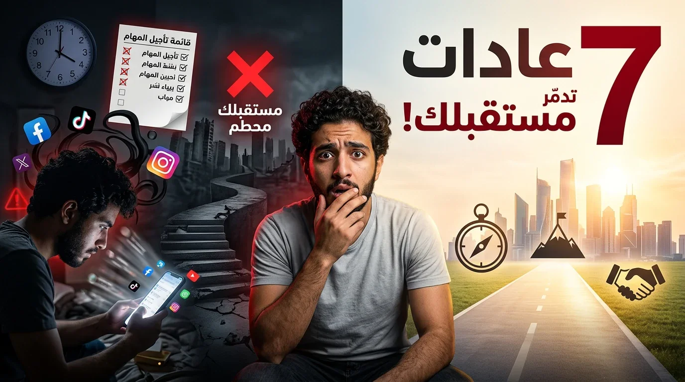 image about 7 أشياء تفعلها كل يوم دون أن تعرف أنها تدمّر مستقبلك!