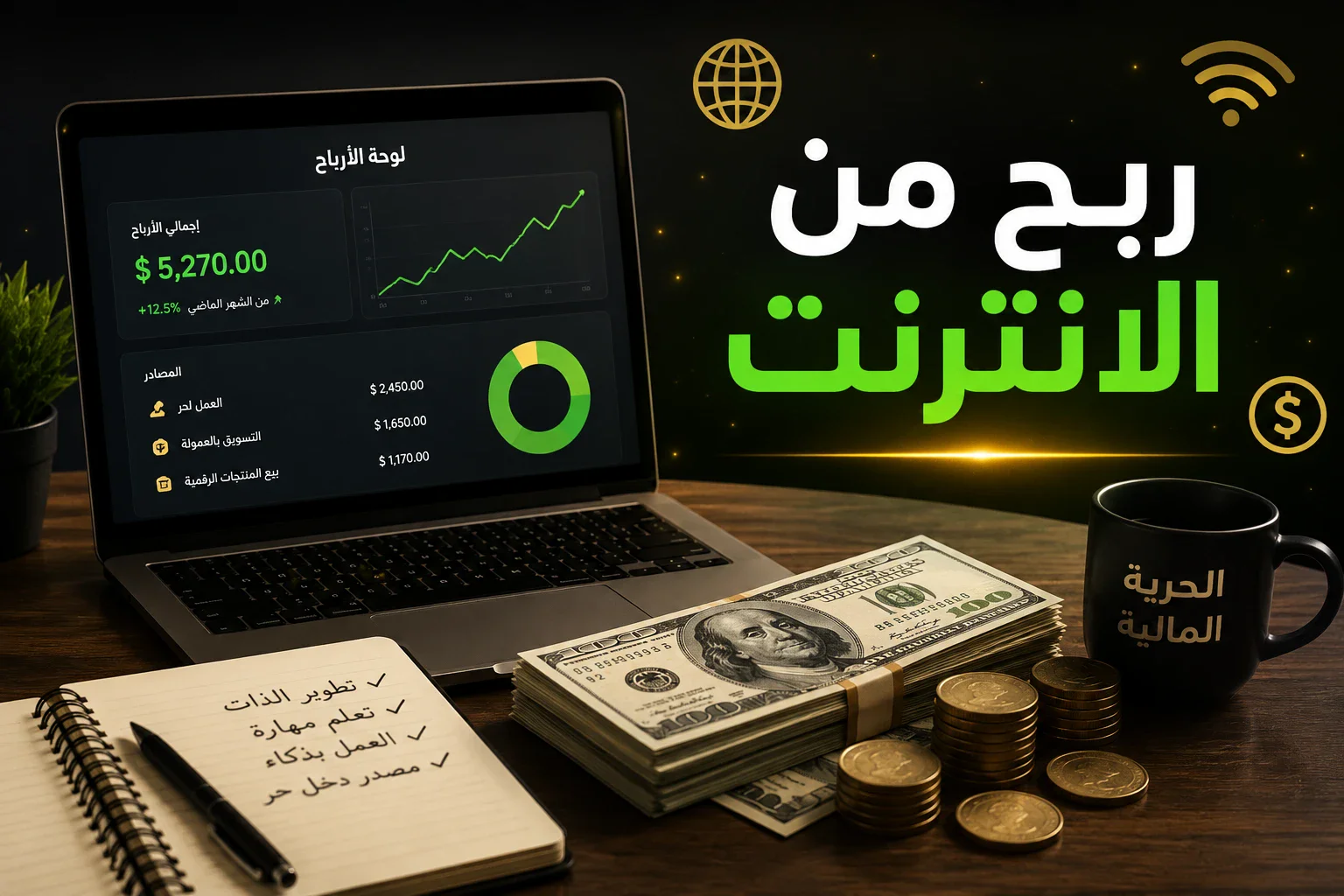 image about «الربح من الإنترنت: طرق حقيقية لزيادة دخلك»