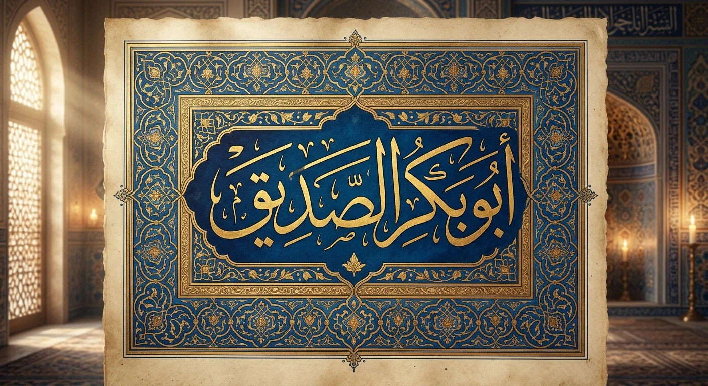 image about بو بكر الصديق رضي الله عنه.. رفيق رسول الله ﷺ وأول الخلفاء الراشدين