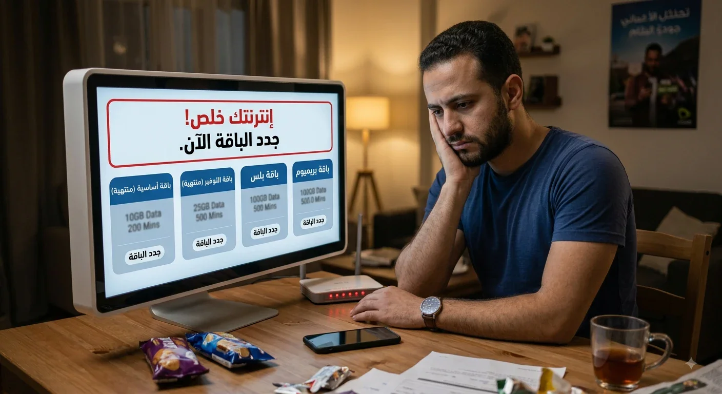 image about الإنترنت غير المحدود في مصر 2026.. هل يوجد فعلًا؟ وما الذي يحدث بعد انتهاء الباقة؟
