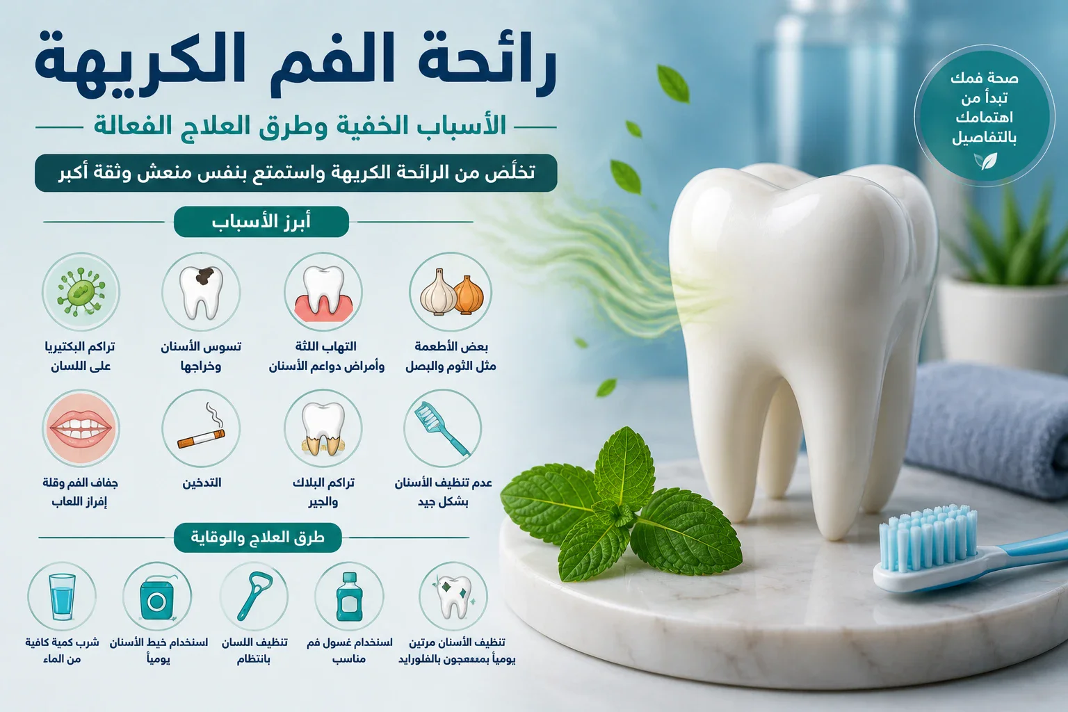 image about رائحة الفم الكريهة
