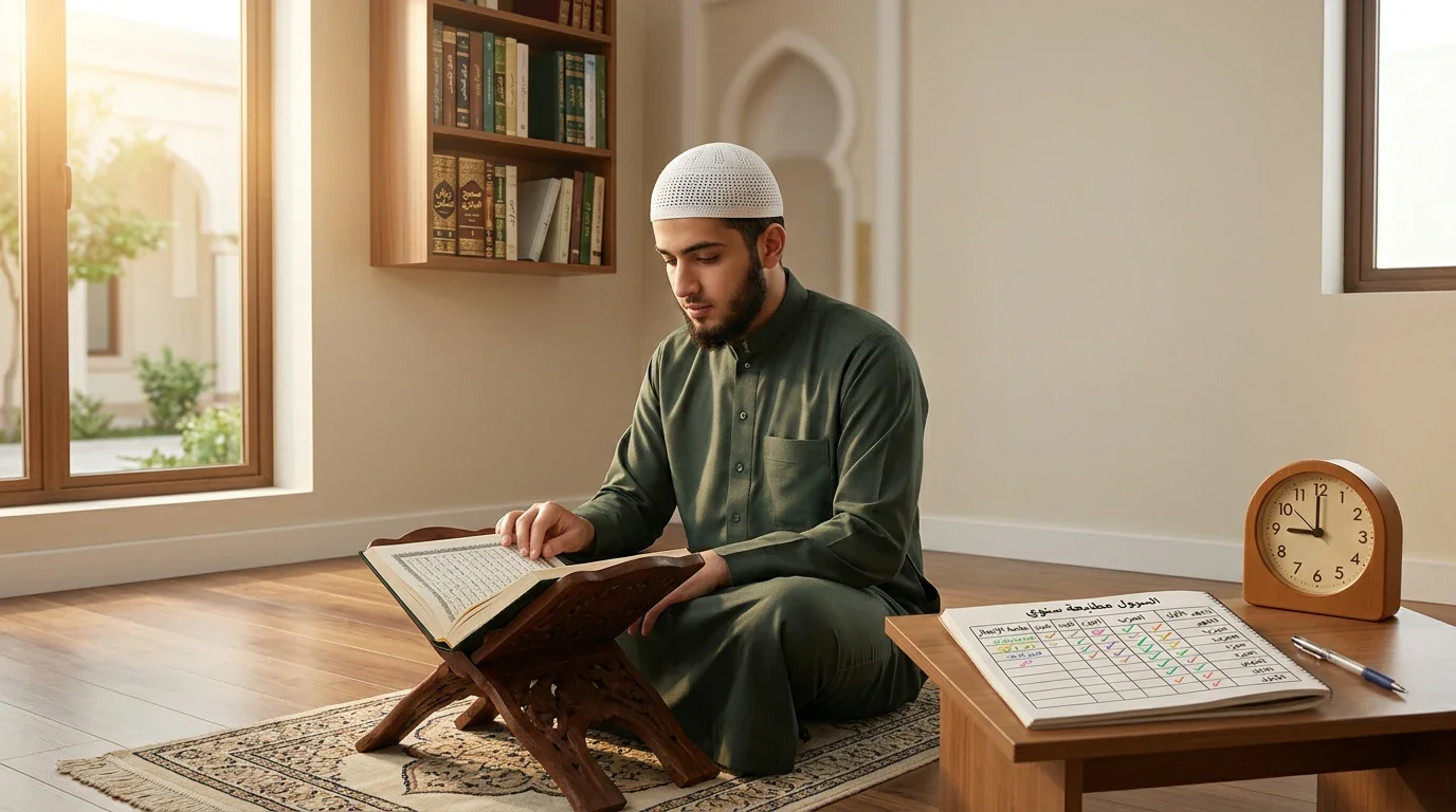 image about كيف تحفظ القرآن الكريم في سنة؟ خطة عملية للثبات والمراجعة