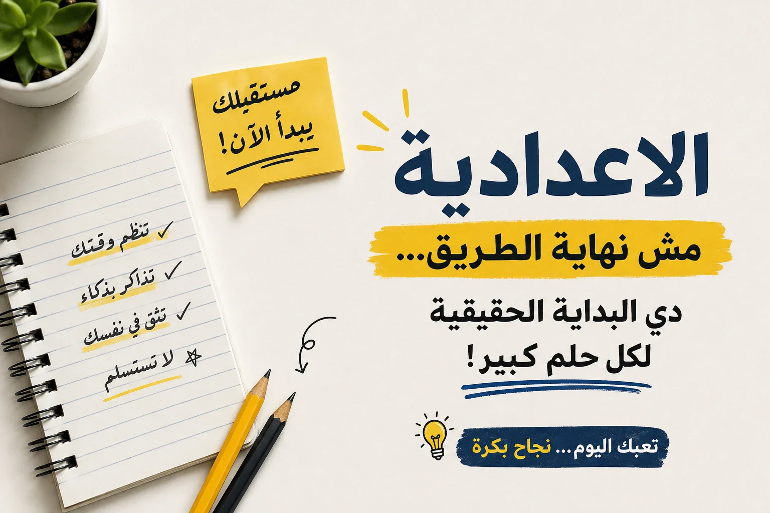 image about المرحلة الإعدادية هل هي مجرد مرحلة دراسية؟
