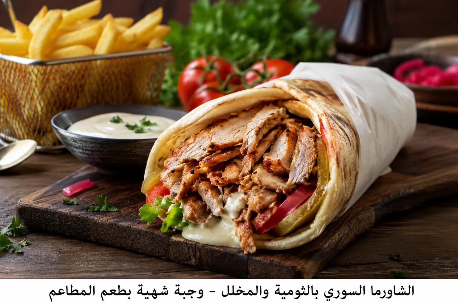 image about طريقة عمل الشاورما السوري في المنزل بطعم المطاعم