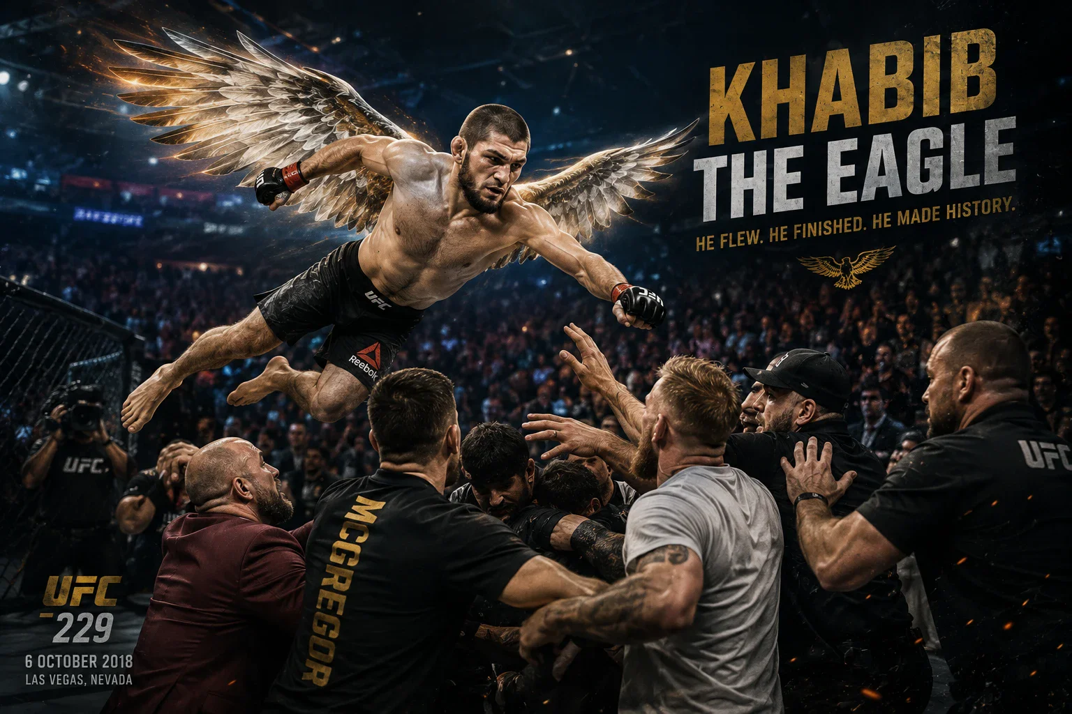 image about نزال حبيب ضد كونور ماكجريجور.. القصة الكاملة للعداوة وأحداث UFC 229