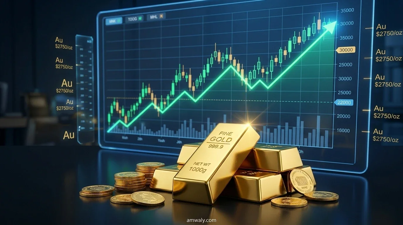 image about توقعات أسعار الذهب العوامل المؤثرة ورؤية التحليل المالي