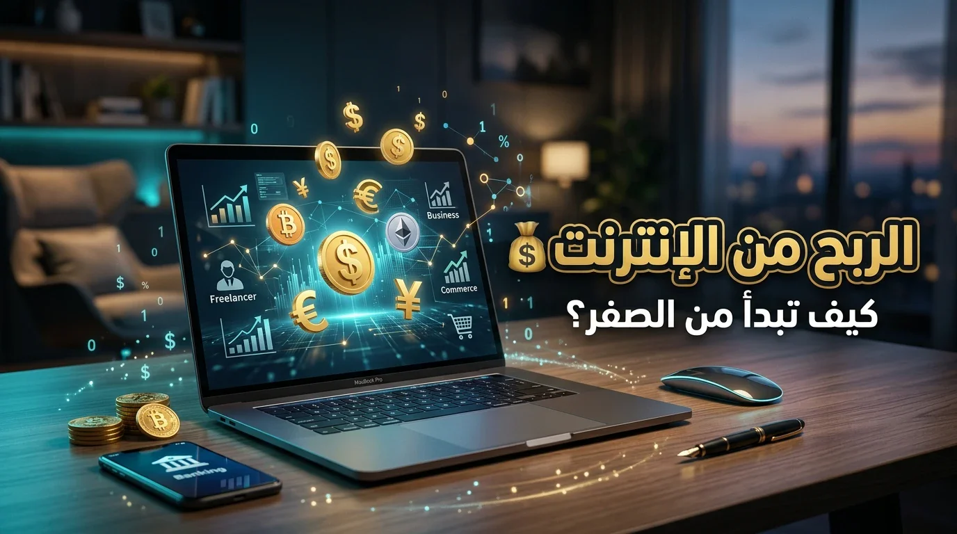 image about  الربح من الإنترنت: دليلك لبناء دخل حقيقي من العالم الرقمي