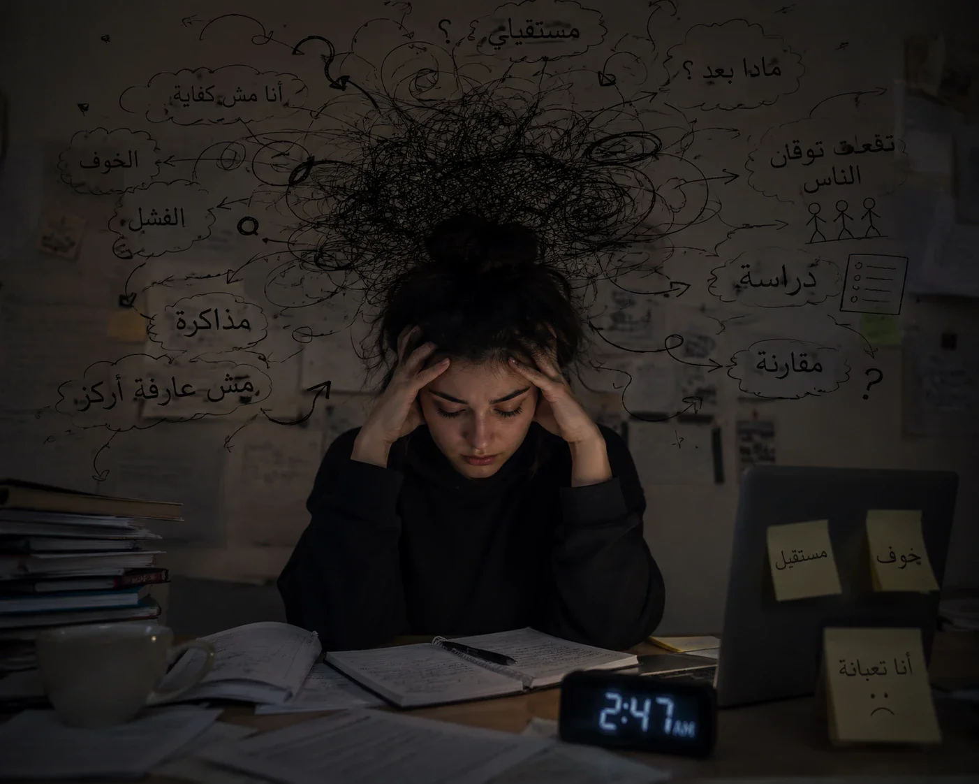 image about  (الصحة النفسية: حين يصبح الهدوء أقوى من كل شيء