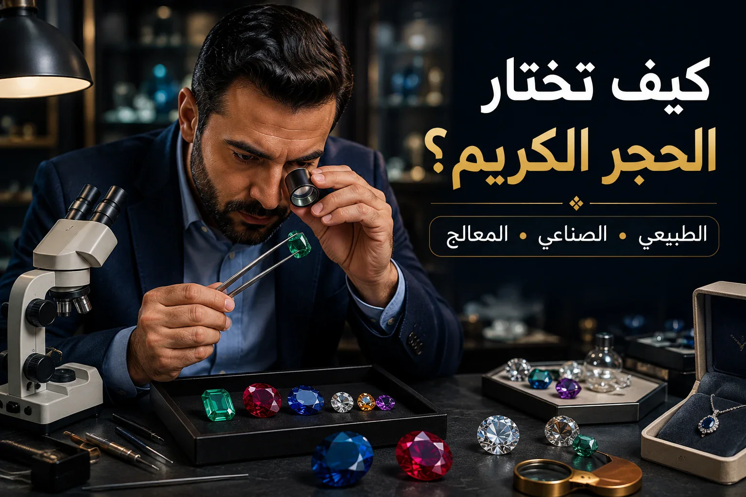 image about الأحجار الكريمة: أنواعها وخصائصها وكيف تشتريها بطريقة صحيحة