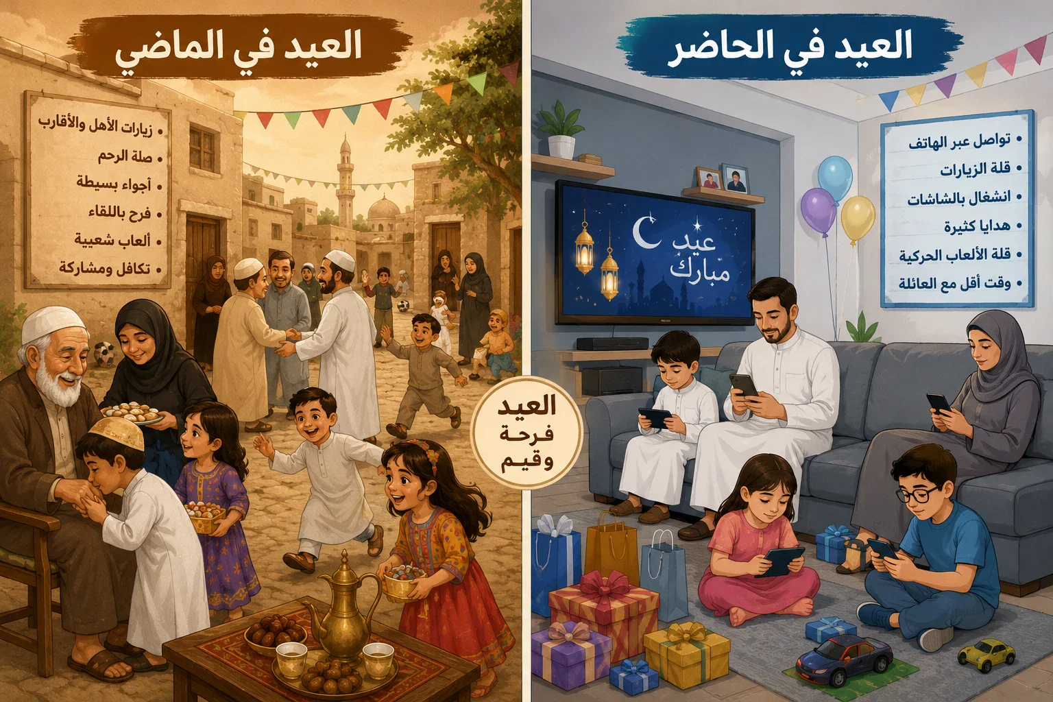 image about أعياد الماضي والحاضر
