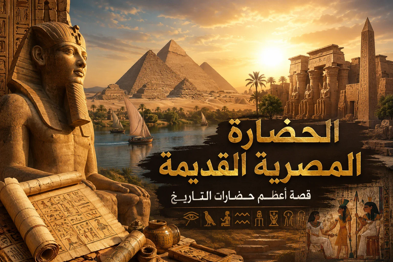 image about الحضارة المصرية القديمة.. قصة أعظم حضارات التاريخ