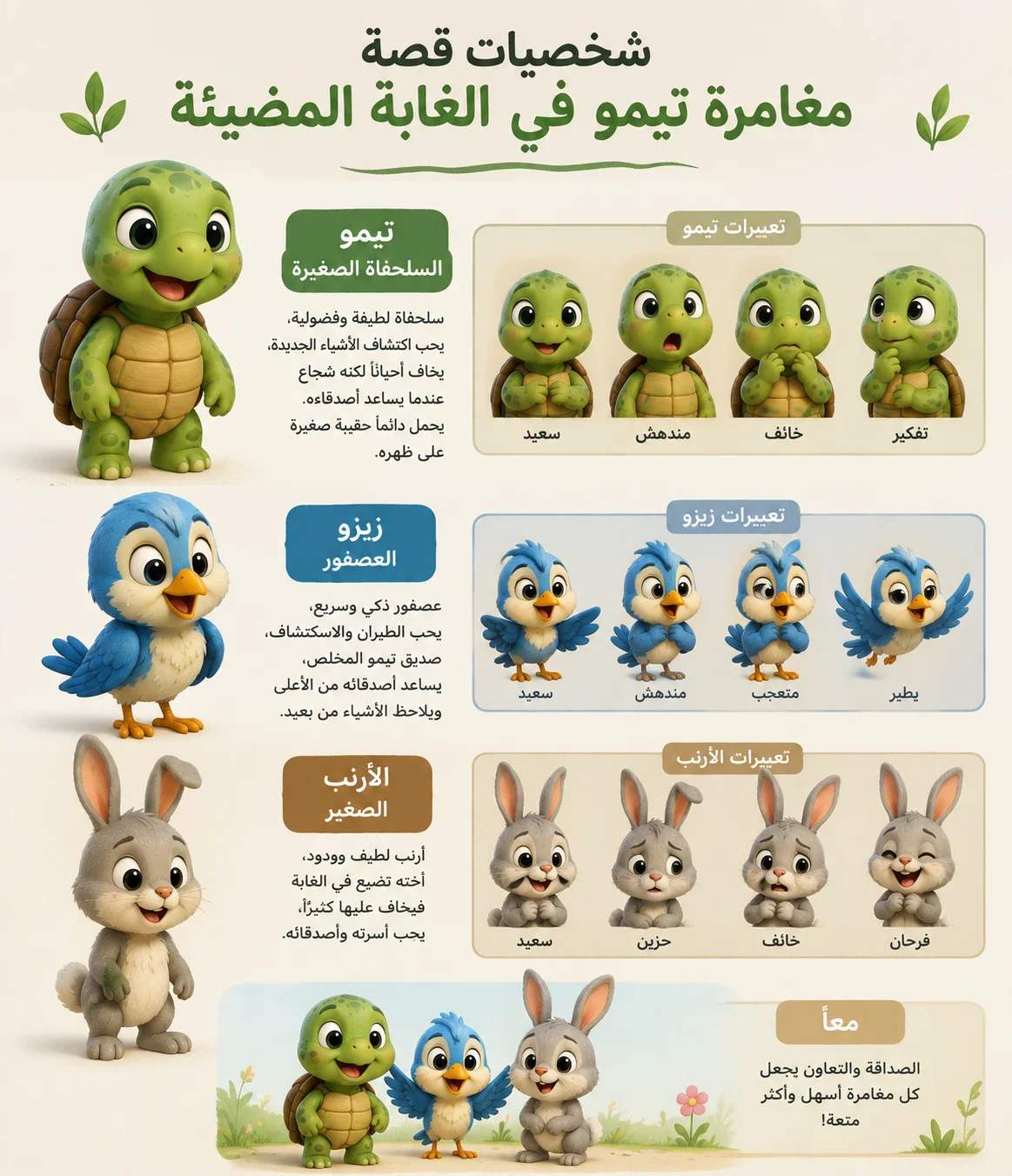 image about مغامره تيمو في الغابة المضيئة 