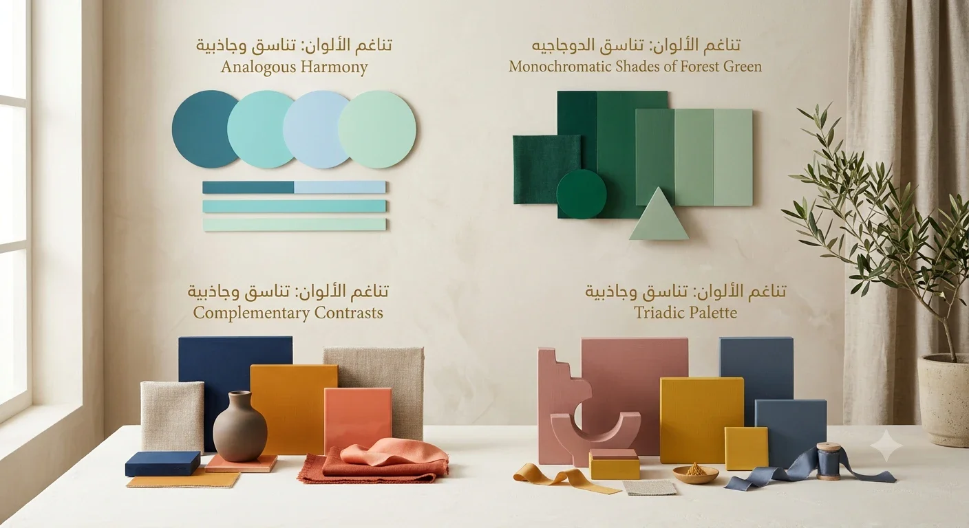 image about كيف يصنع تناسق الألوان الفارق في حياتنا وبصرياتنا