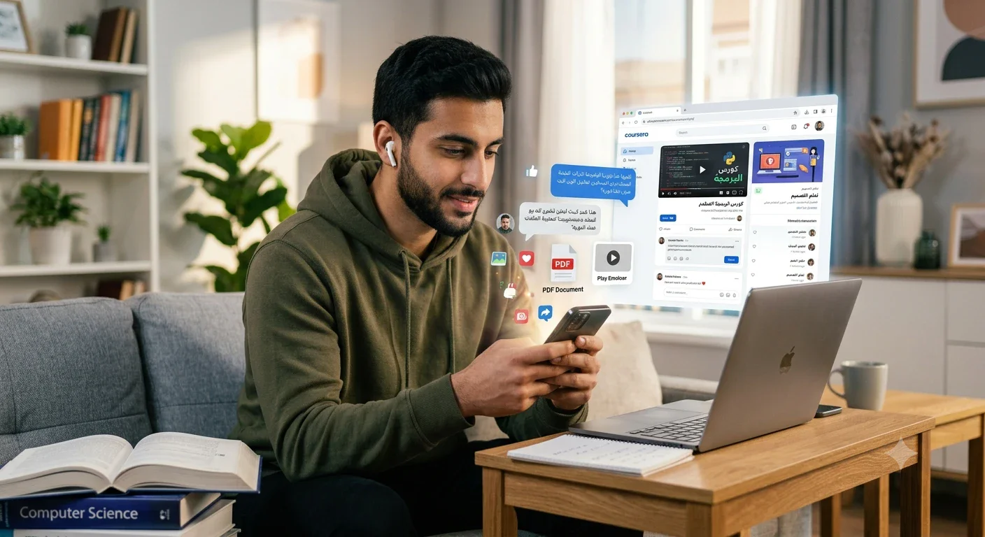 image about 📱 مواقع التواصل الاجتماعي: فوائدها وأضرارها وتأثيرها على حياتنا
