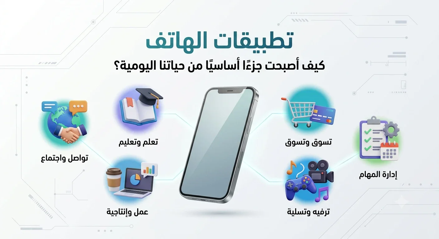 image about تطبيقات الهاتف: كيف أصبحت جزءًا أساسيًا من حياتنا اليومية؟