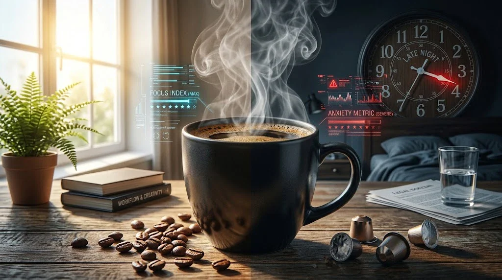 image about القهوة بين الفائدة والإفراط: متى تتحول من مشروب يومي إلى عبء على جسمك؟