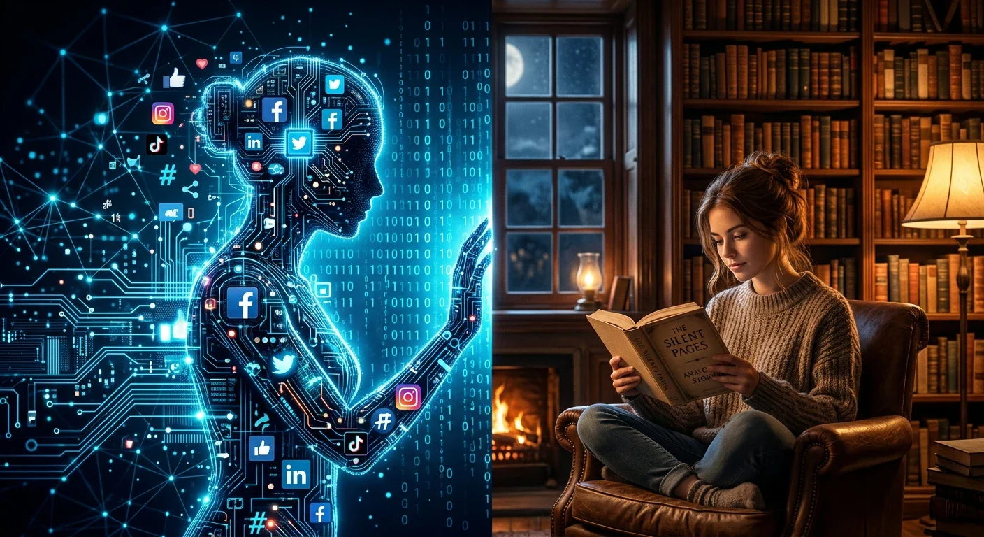 image about الأقنعة الرقمية: كيف أعادت مواقع التواصل الاجتماعي صياغة الوجود الإنساني؟