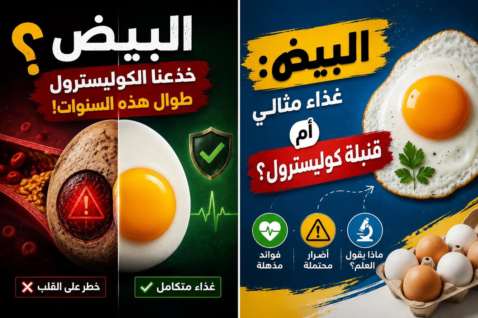image about ⚠️ البيض: الحقيقة التي لم يخبرك بها أحد🔥
