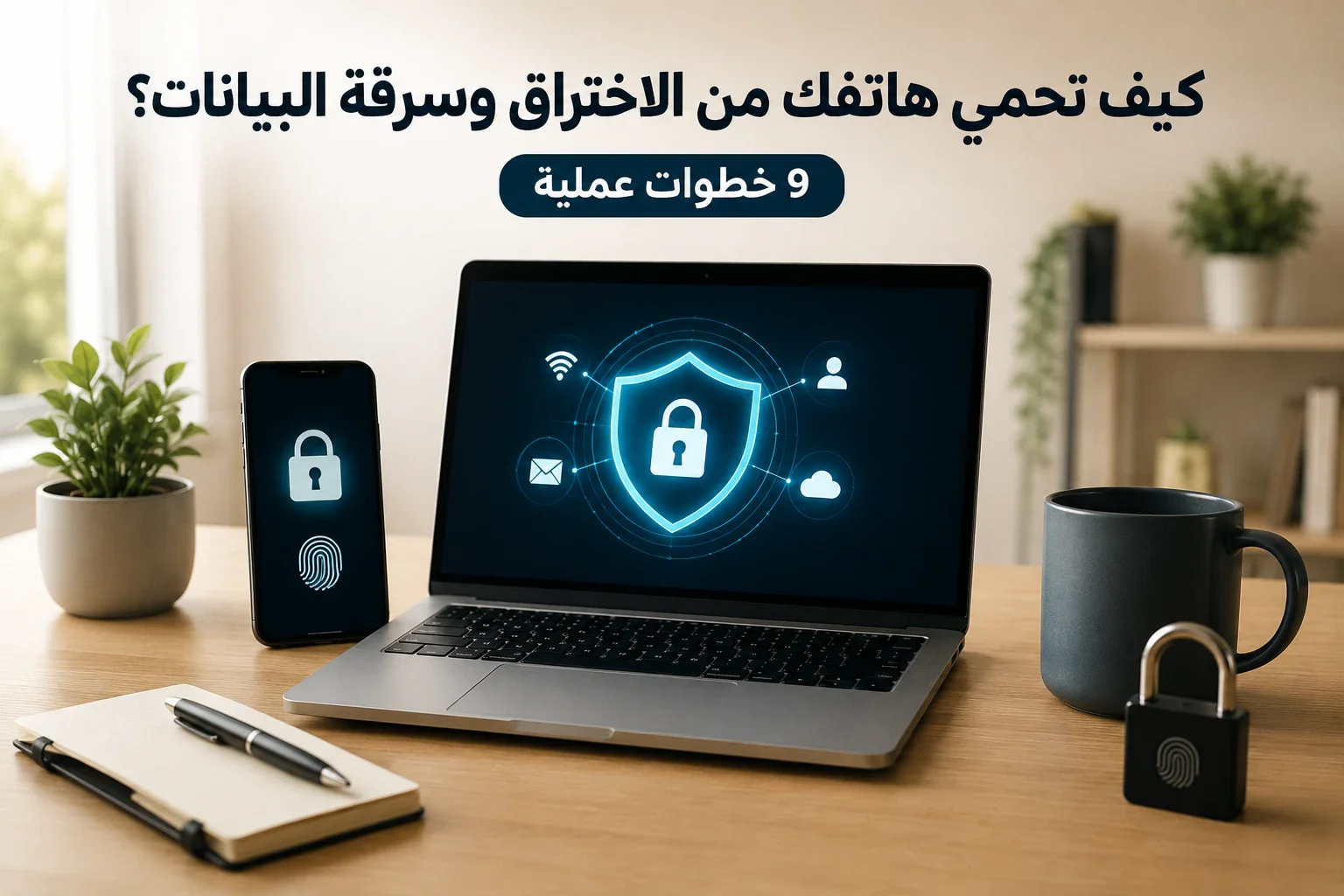 image about كيف تحمي هاتفك من الاختراق وسرقة البيانات؟ 9 خطوات عملية