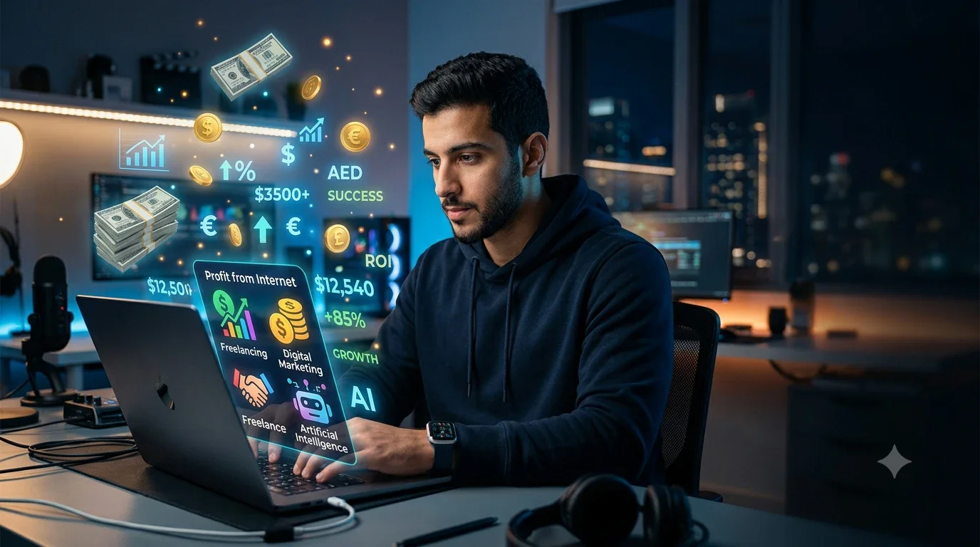 image about الربح من الإنترنت: كيف تبدأ من الصفر وتبني مصدر دخل حقيقي؟