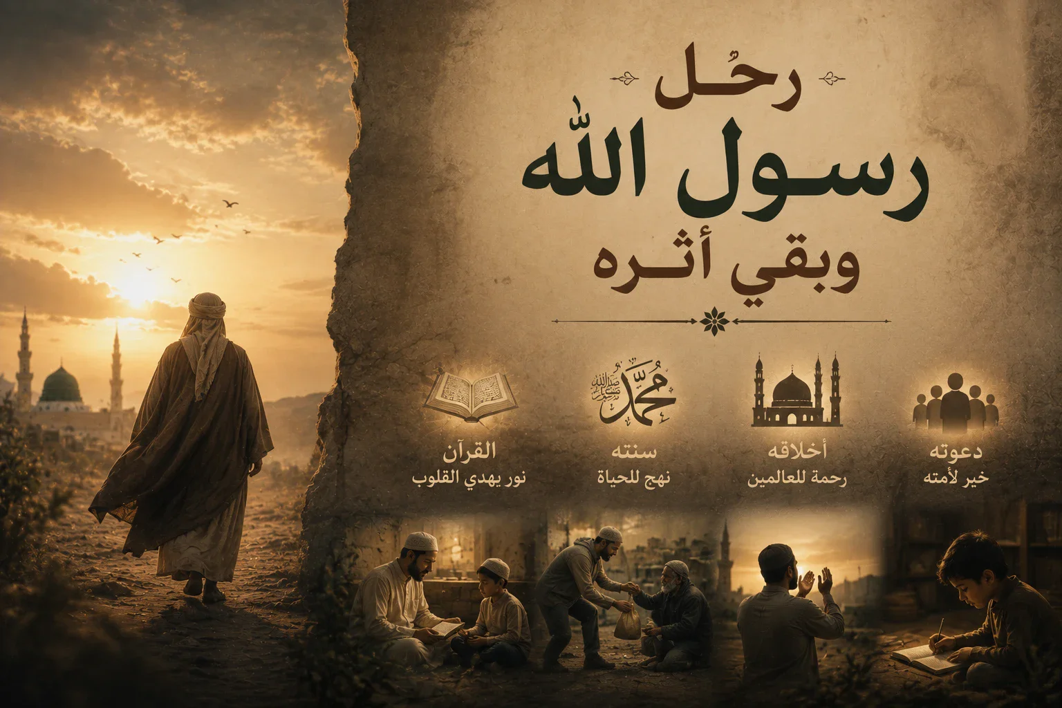 image about مات رسولنا الكريم 