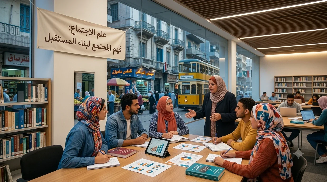 image about علم الاجتماع وفهم المجتمع الحديث