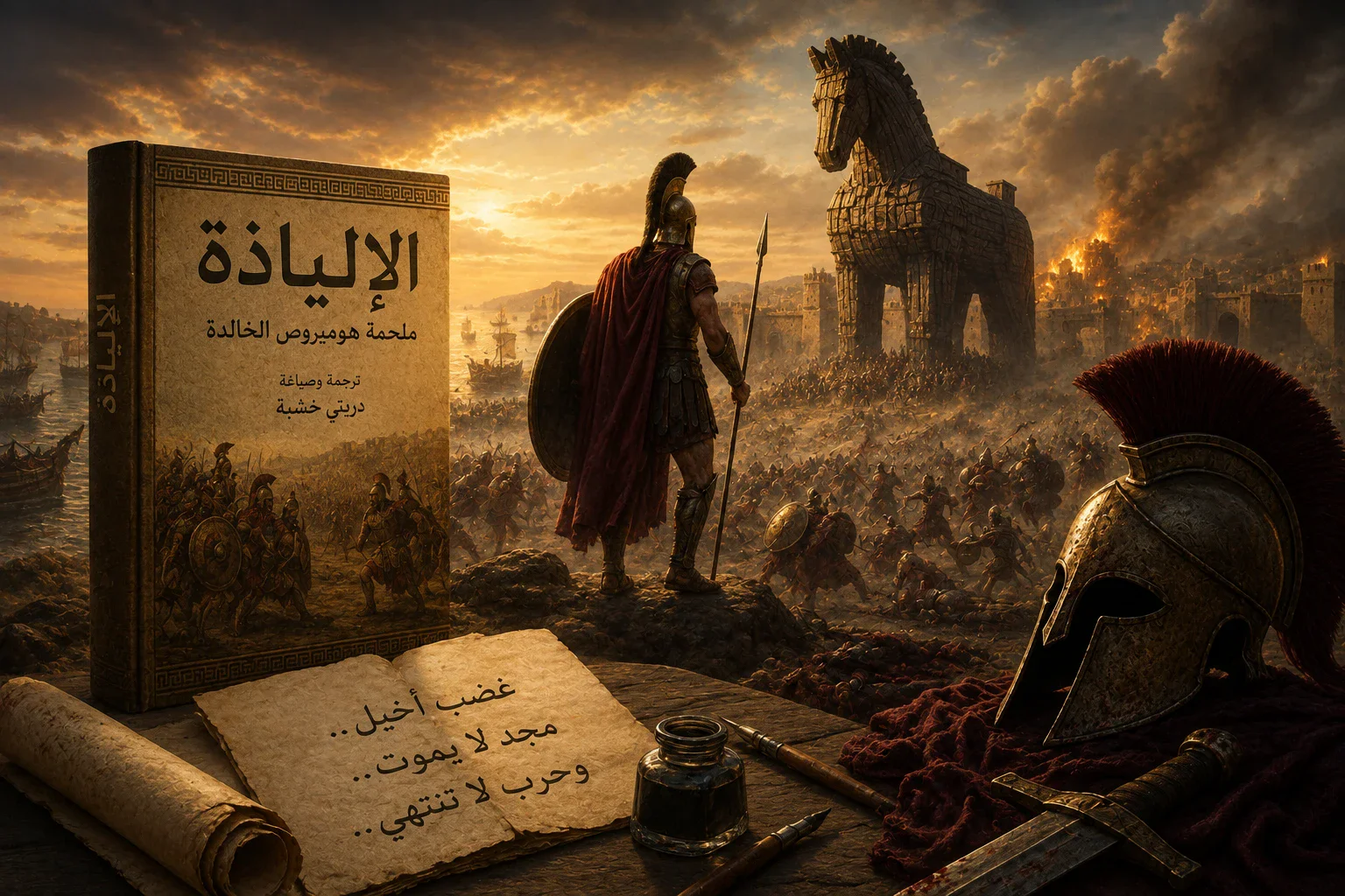image about مراجعة عن كتاب الالياذة
