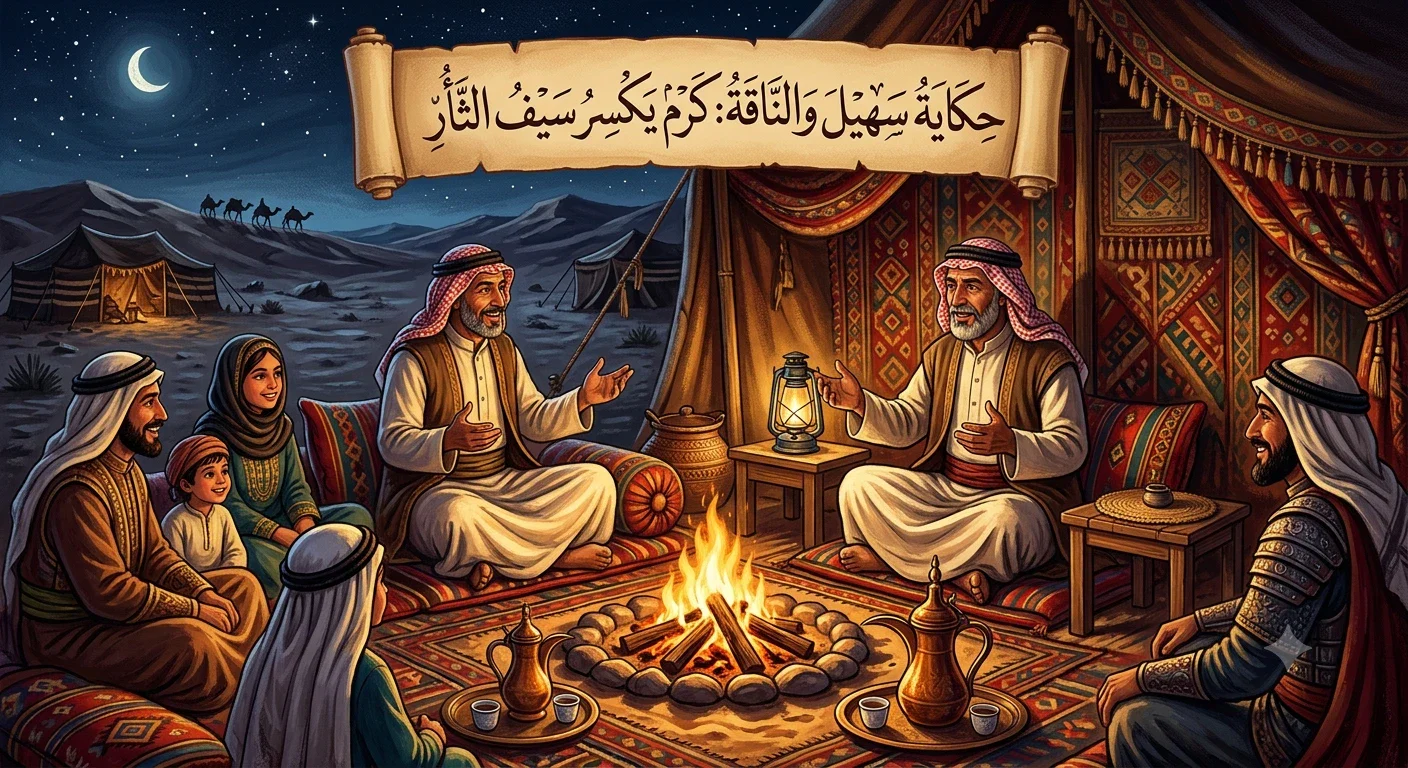 image about قصه اهل الكرم و العز قصه سهيل بن مبارك 