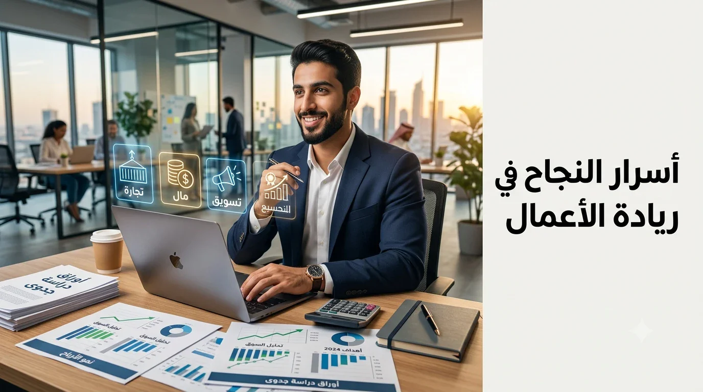 image about المشاريع التجارية: دليل شامل لفهمها واختيار الفكرة الناجحة وتحويلها إلى مصدر دخل مستدام