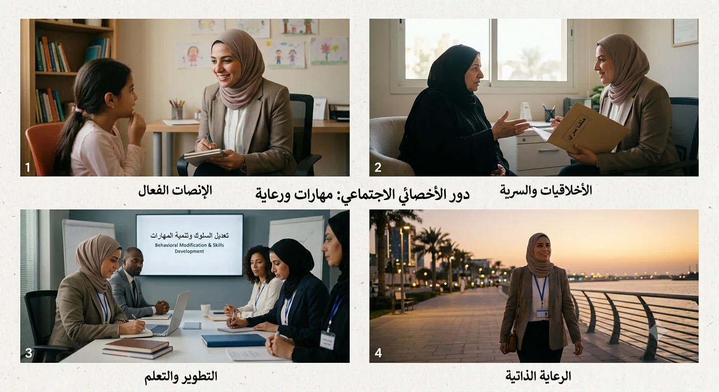 image about كيف تكون أخصائياً اجتماعياً ناجحاً ومؤثراً؟