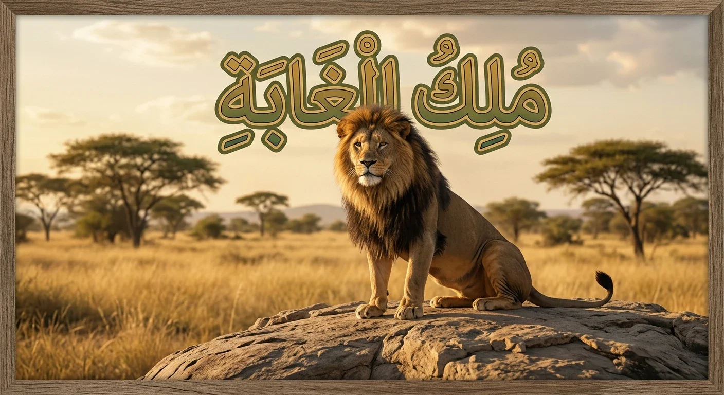 image about الأسد ملك الغابة