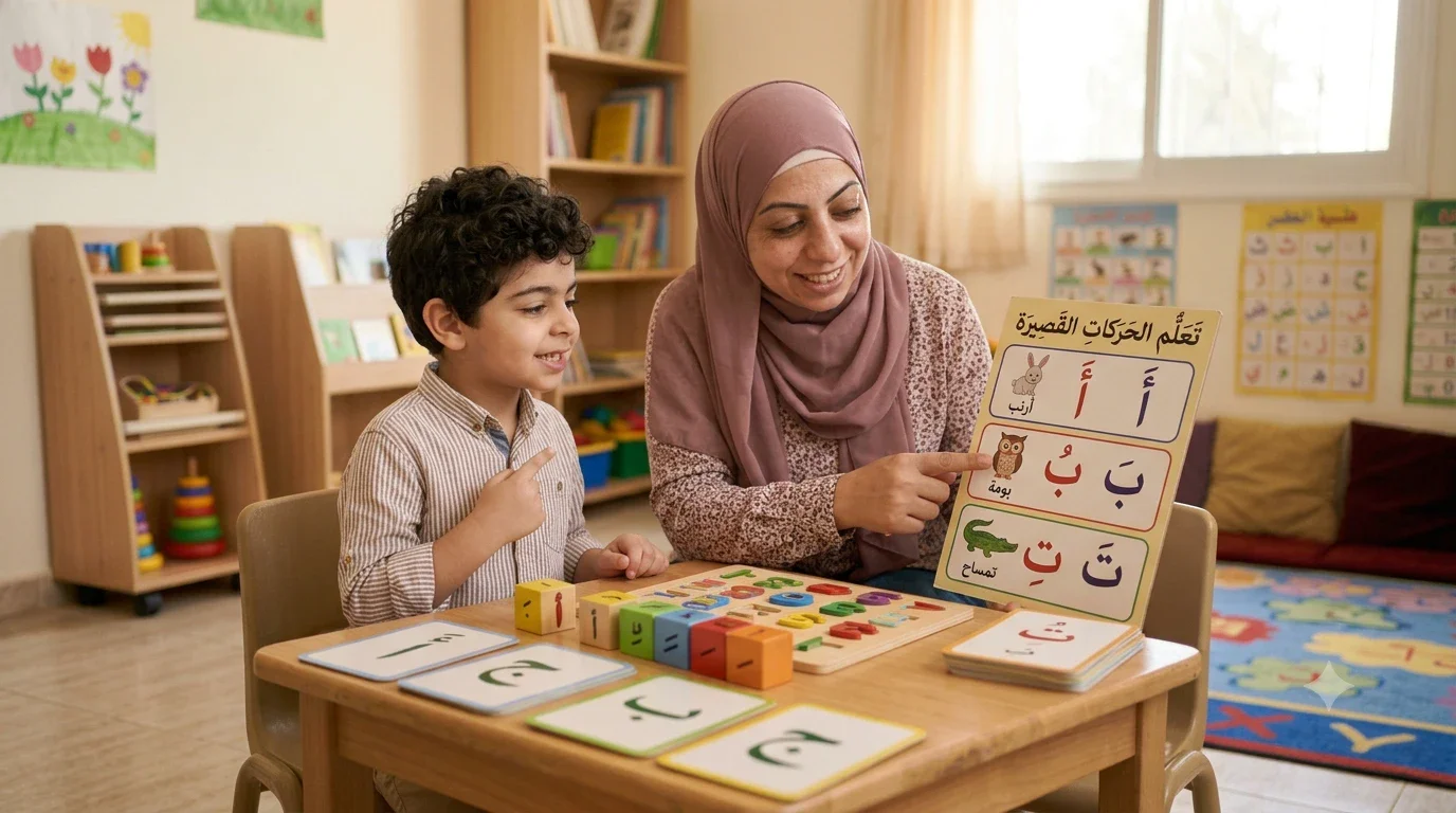 image about تعليم الأطفال نطق الحروف العربية بطريقة صحيحة | دليل مبسط للآباء والمعلمين