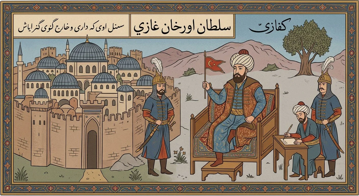 image about السلطان أورخان غازي: المؤسس الحقيقي للدولة العثمانية وباني هياكلها الأولى