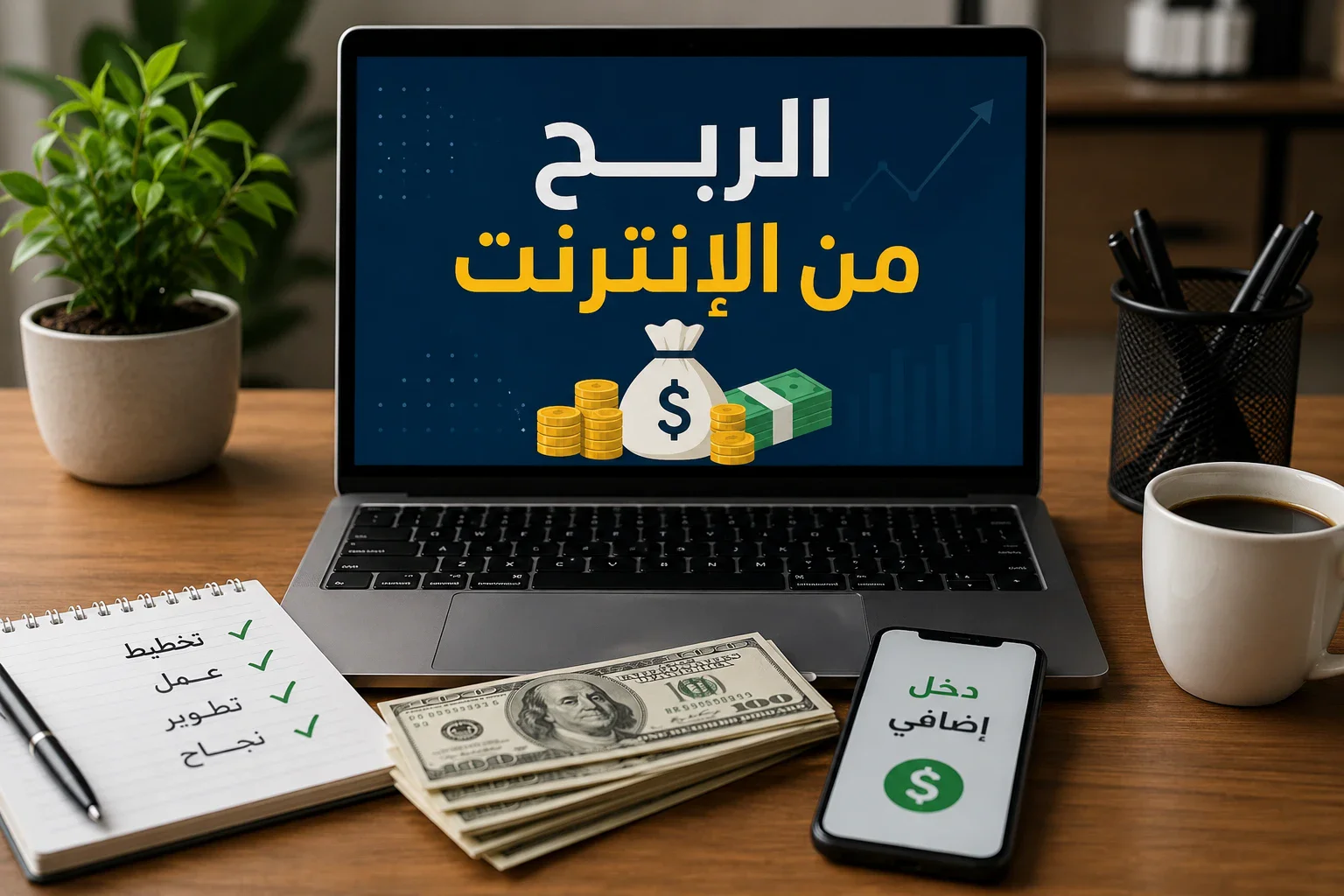 image about الربح من الإنترنت: طرق حقيقية لبناء دخل إضافي