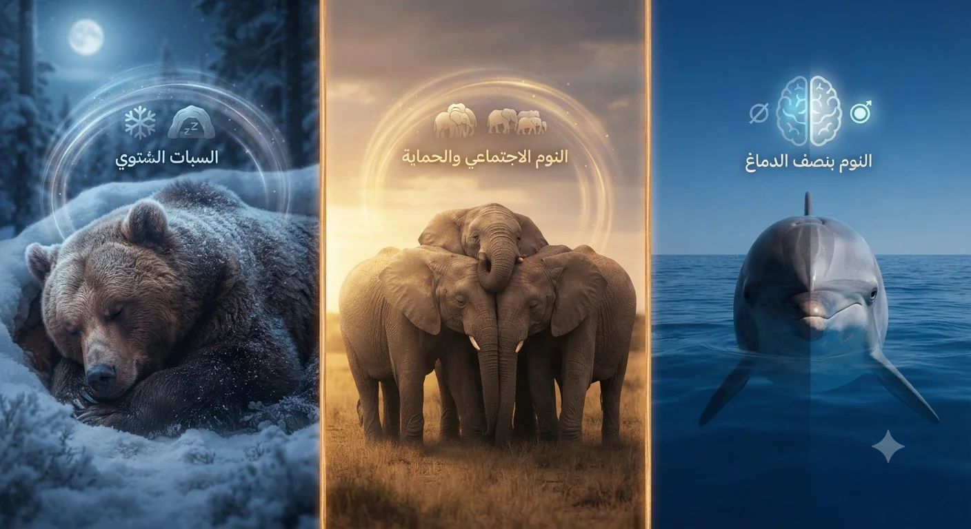 image about عالم الحيوانات النائمة: من ينام طوال الشتاء ومن لا ينام أبداً؟