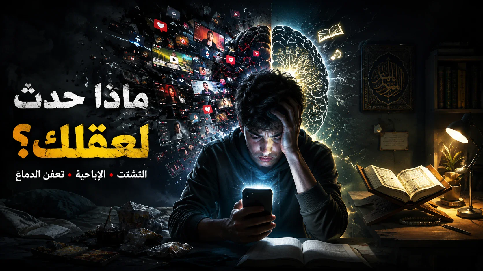 image about كيف أصبحنا مشتتين؟ عندما يتحول الهاتف من أداة إلى سجن
