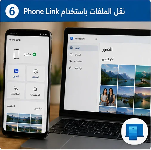 image about كيفية نقل الملفات من الهاتف إلى الكمبيوتر بـ 6 طرق سهلة