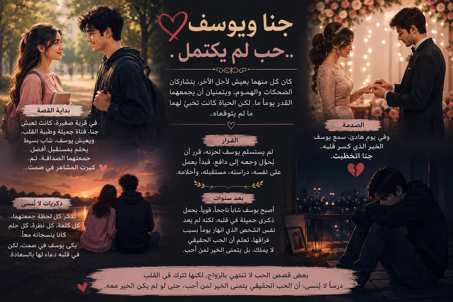 image about «جنا ويوسف.. حب لم يكتمل 💔»