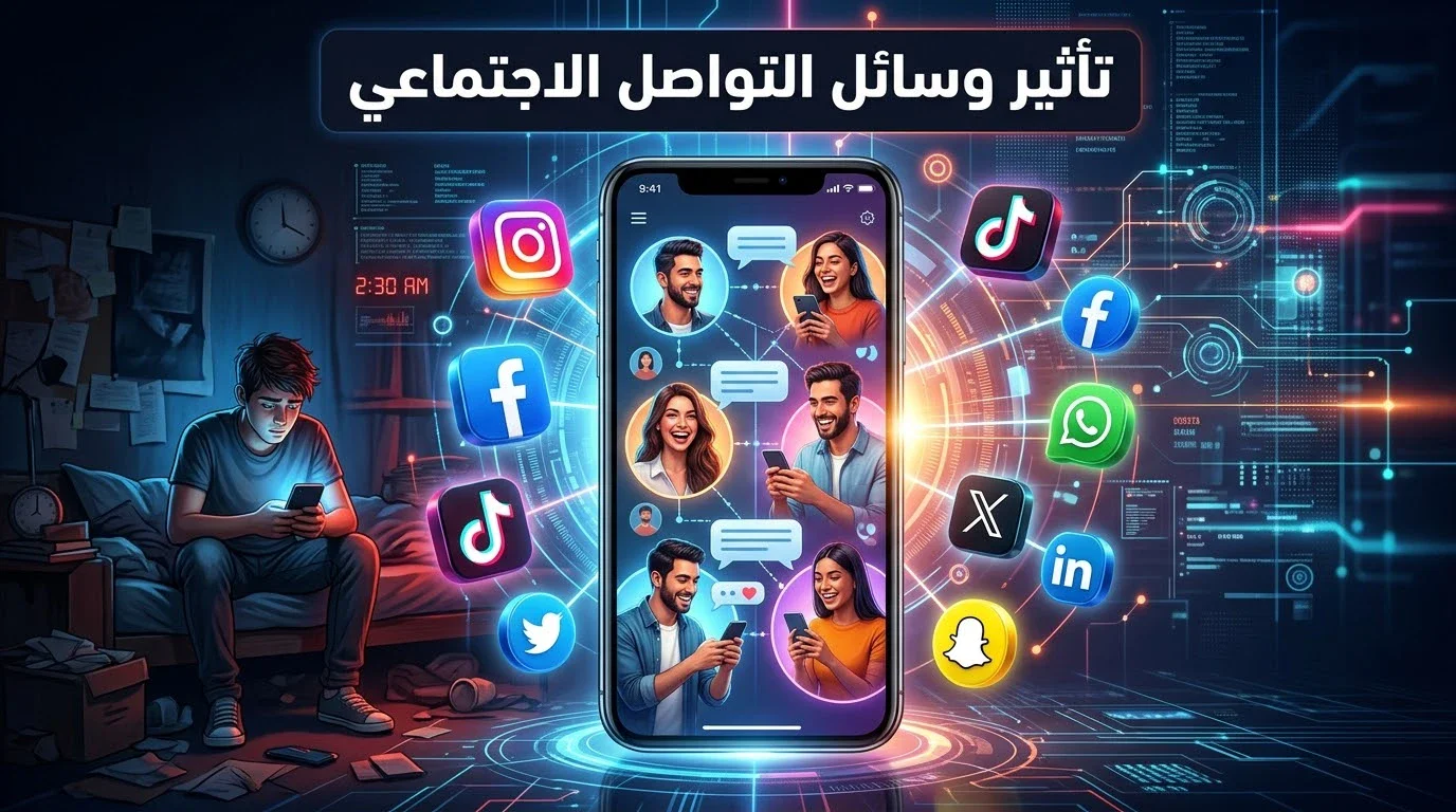 image about مواقع التواصل الاجتماعي: سلاح العصر بين التواصل والتأثير