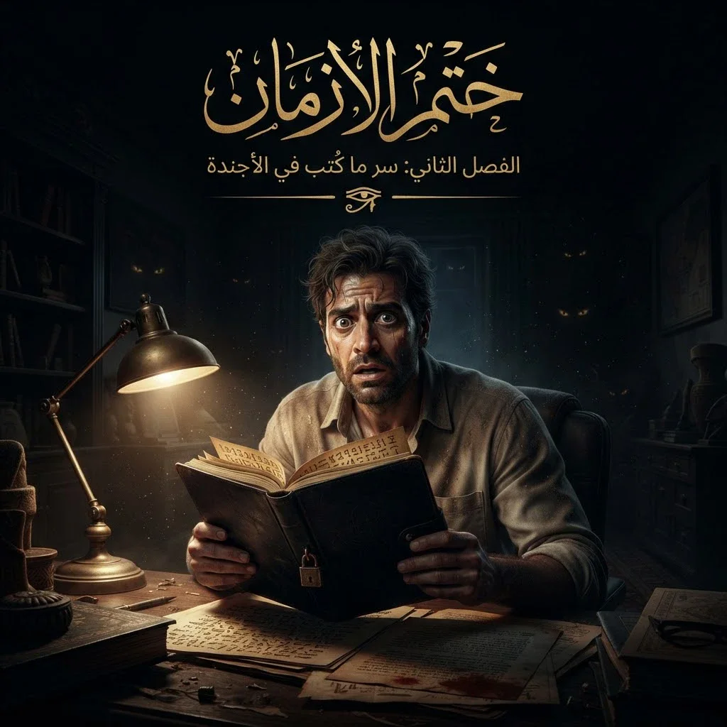 image about رواية ختم الازمان : الفصل الثاني: سر ما كُتب في الأجندة
