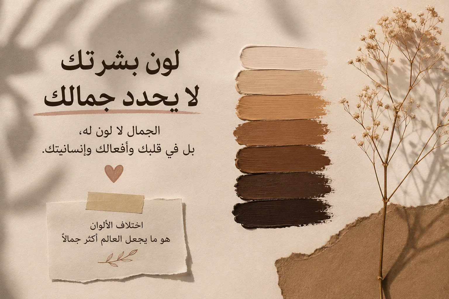 image about لون بشرتك لا يحدد جمالك: ماذا يقول العلم عن اختلاف ألوان البشر؟ 🤍🤎