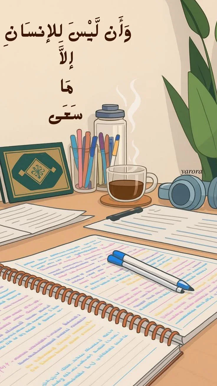 image about خطوات بسيطه لتنظيم وقت في الثانويه العامه ☆