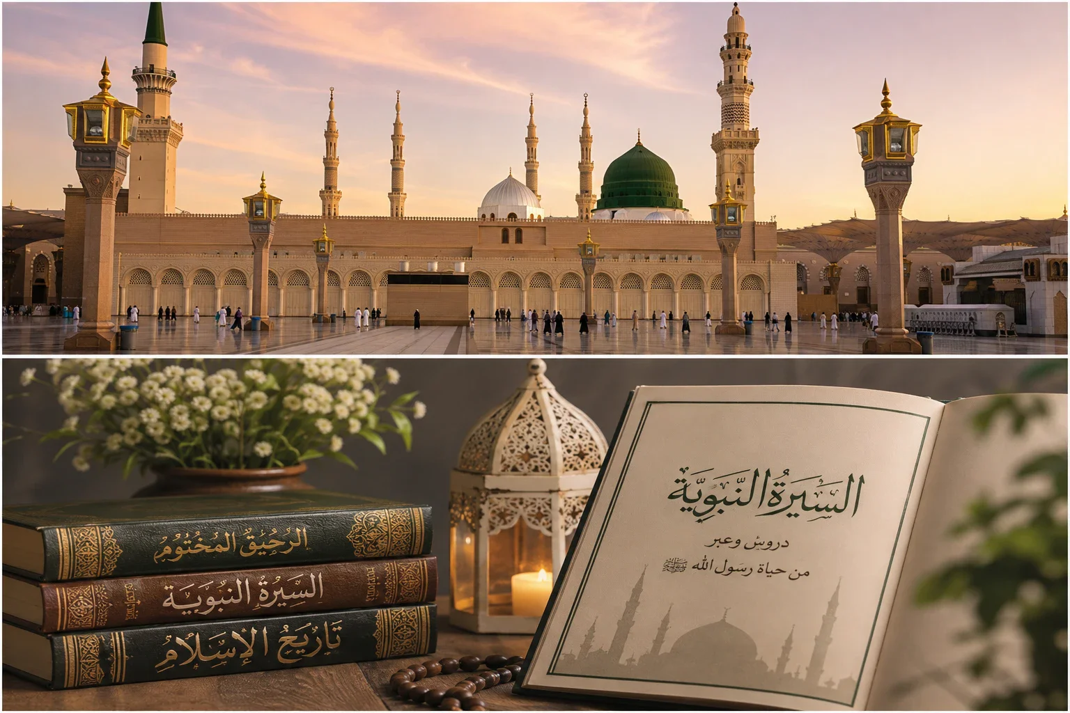 image about «أبرز المواقف والدروس المستفادة من حياة النبي ﷺ»