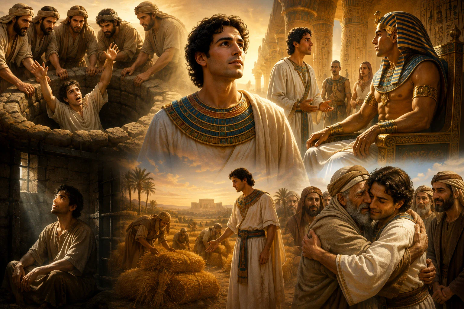 image about قصة سيدنا يوسف عليه السلام: رحلة الصبر والإيمان من البئر إلى التمكين والعفو